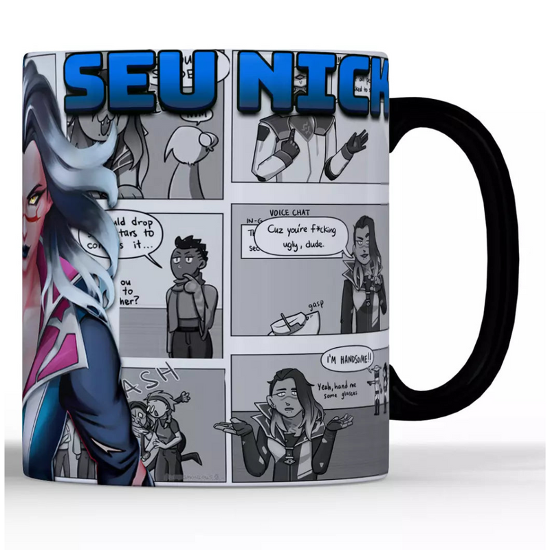 CANECA FADE QUADRINHOS SOMBRIOS