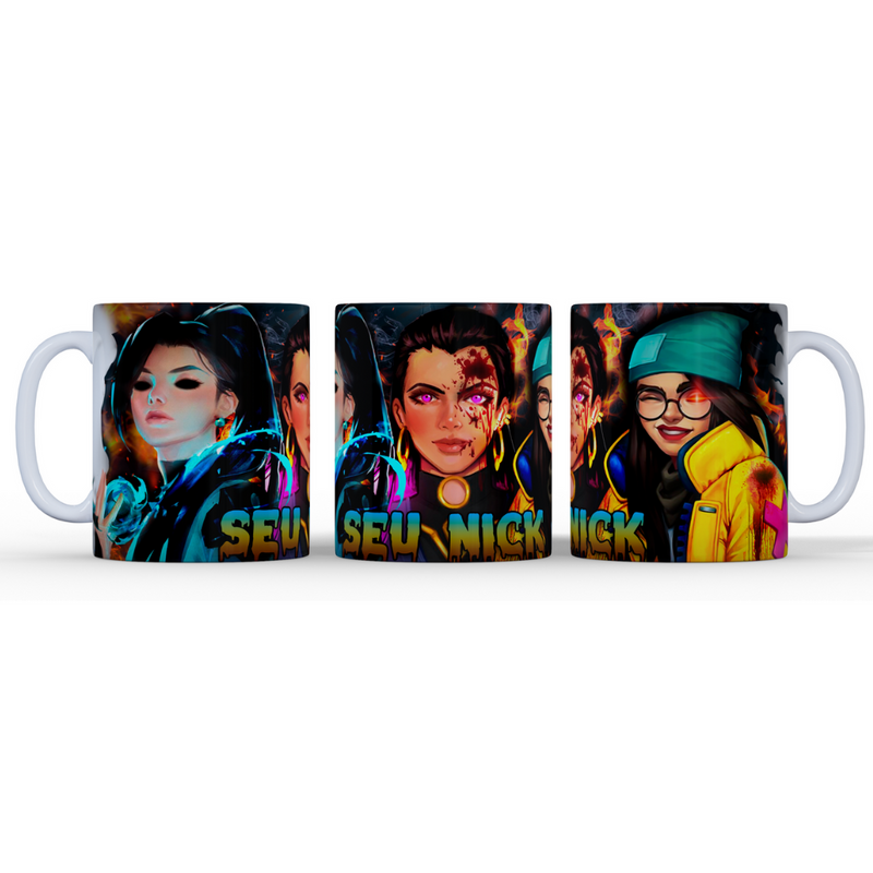 CANECA BLOOD QUEENS SAGE, REYNA E KILLJOY