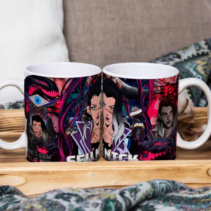 CANECA FADE DEMON OF VALORANT