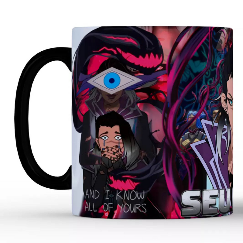 CANECA FADE DEMON OF VALORANT