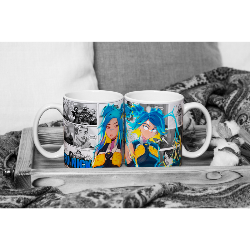 CANECA NEON'S QUADRINHOS