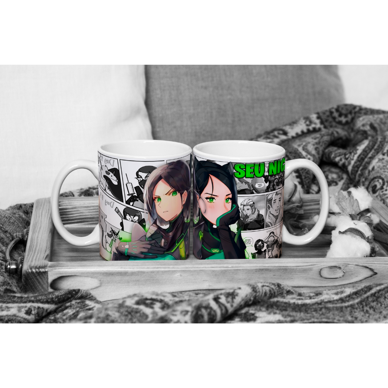 CANECA VIPER'S, NERVOSA E PENSATIVA