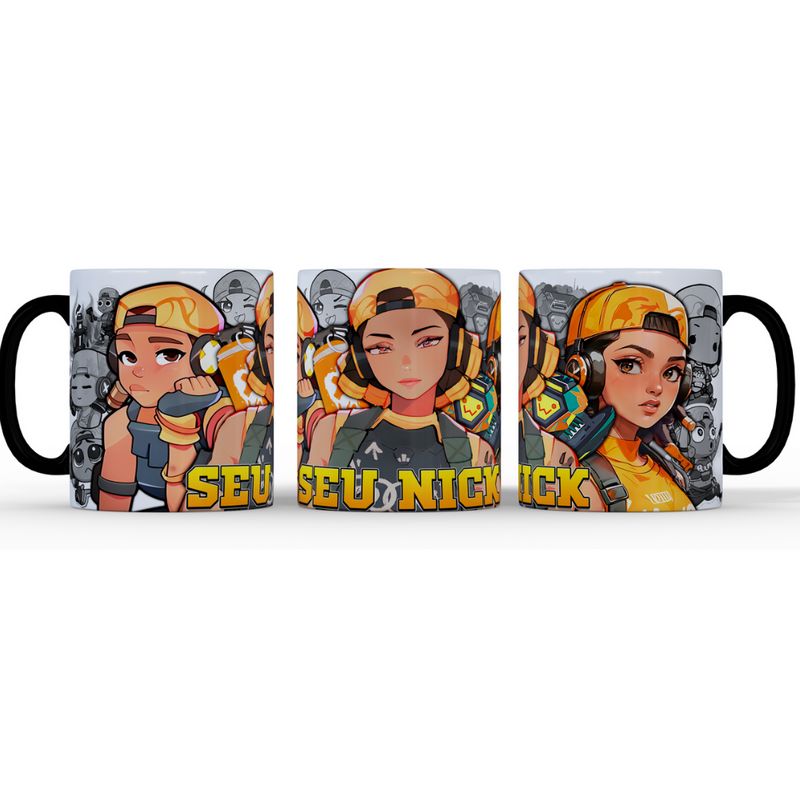 CANECA RAZE'S PERSONALIDADES