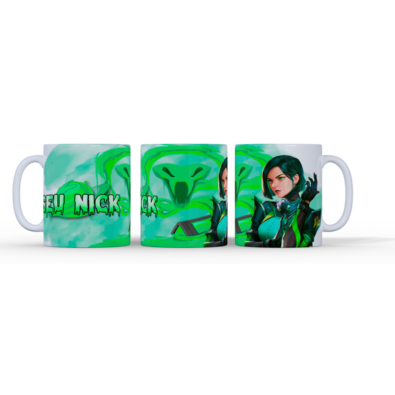 CANECA VIPER SMOKES E SERPENTES