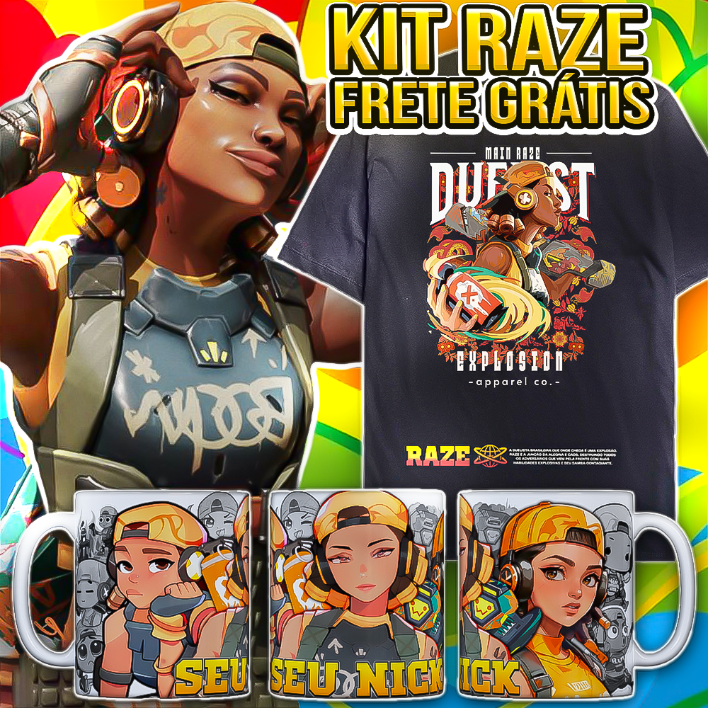Kit Raze: Explosão de Estilo