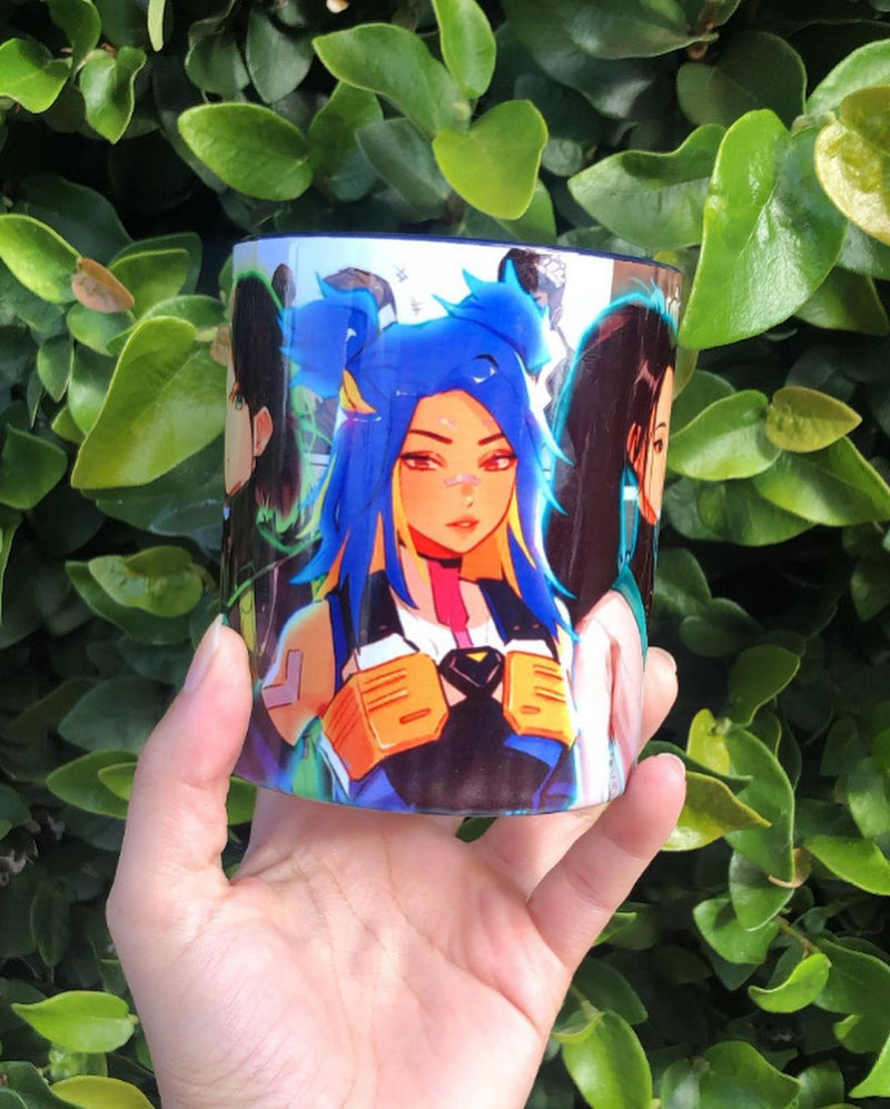 CANECA VIPER, NEON E SAGE QUADRINHOS